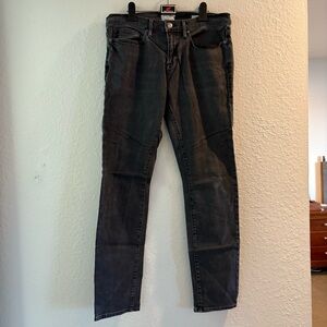 Frame Denim Men's Charcoal L’Homme Skinny Jeans